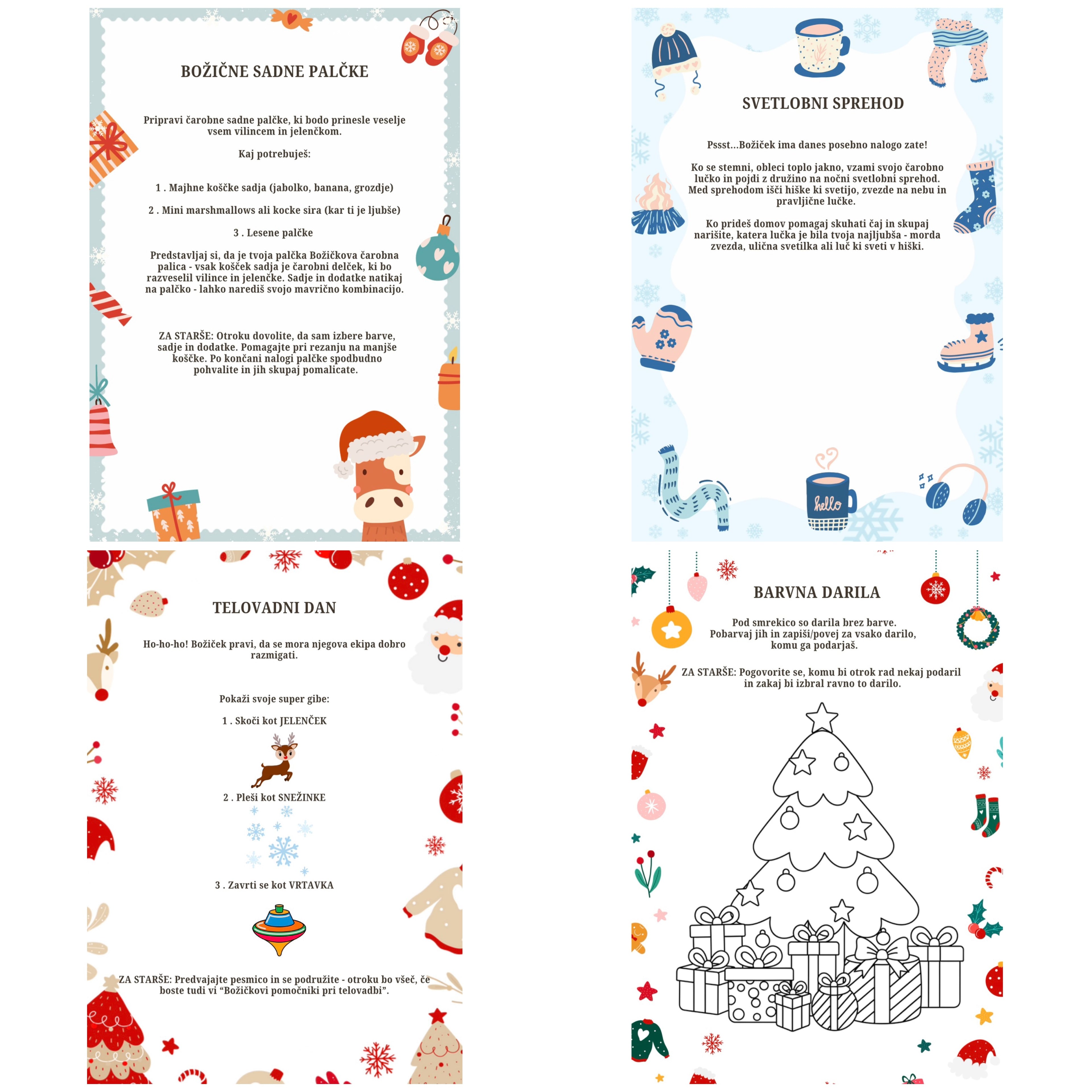 Digitalni Adventni Koledar - Čaroben december za otroke